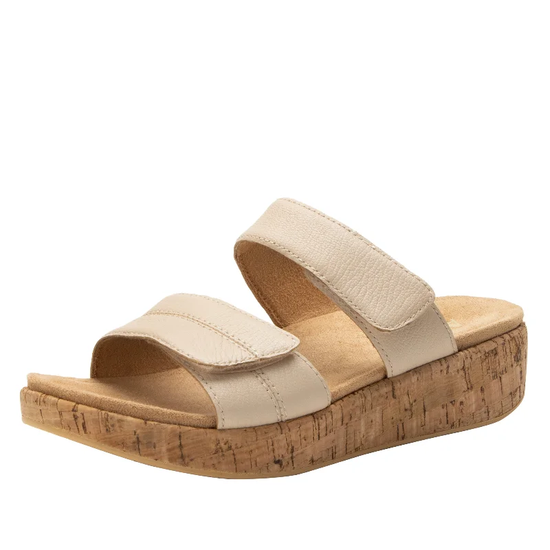 Sandals for everyday wear-Mena Ivory Mist Sandal