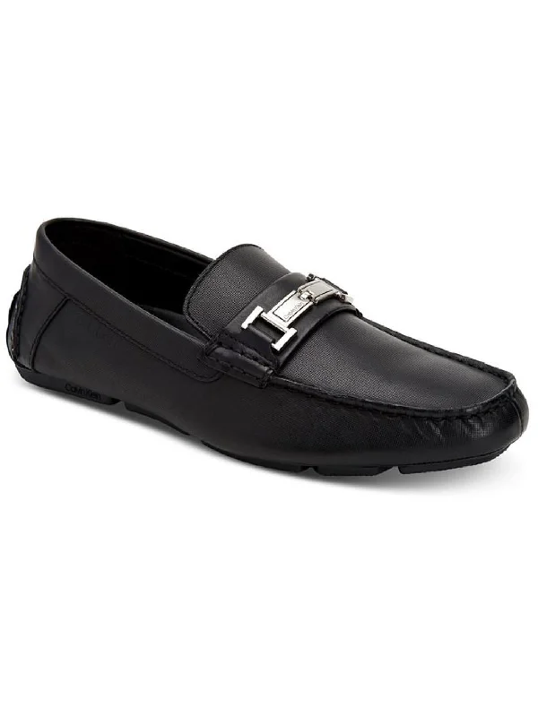 Loafers for gamers-Magnus Mens Leather Slip On Loafers