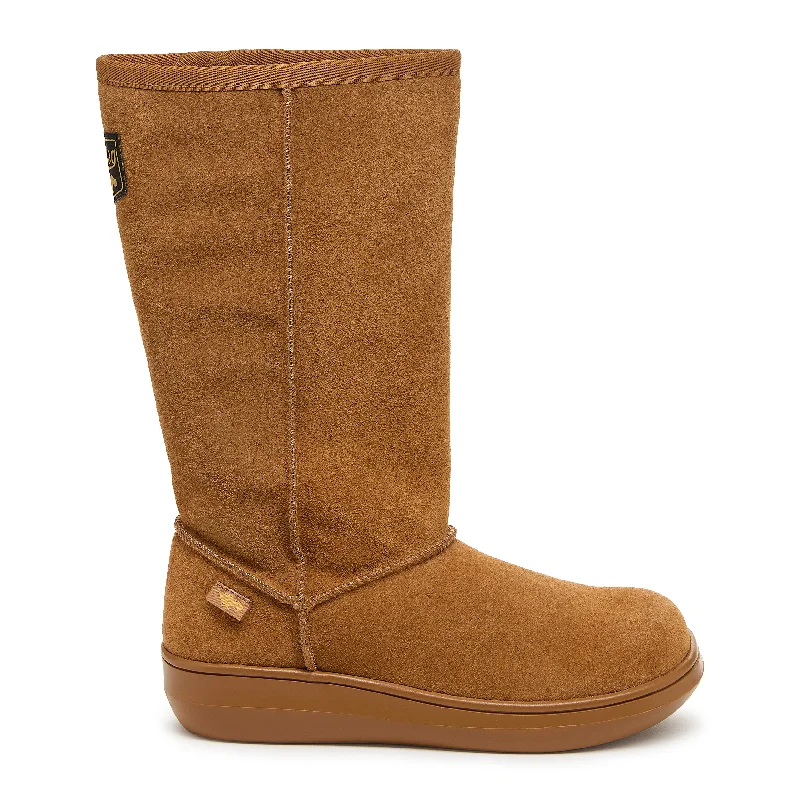 Sugar Daddy Tan Suede Boots