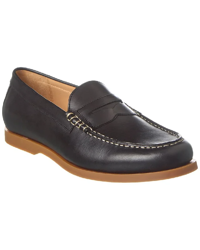 Loafers with smart fit-Brass Mark Century Leather Loafer