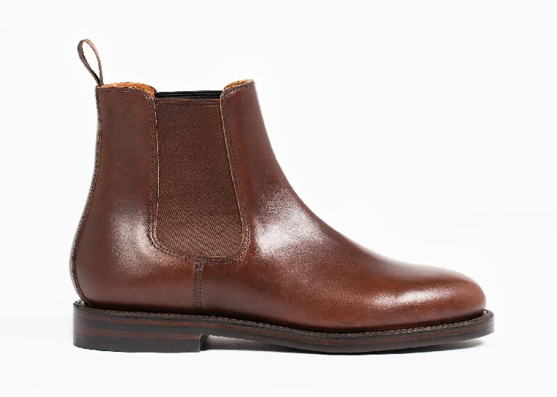 Josephine Chelsea Boot Crimson Chromexcel