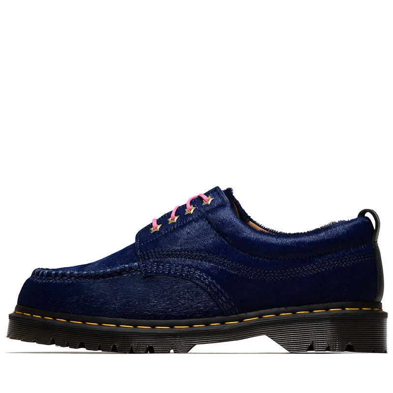 Awake NY x Dr. Martens Lowell Hair-On - Navy Peony