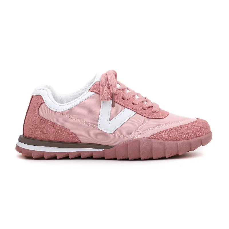 athletic shoes with matte finishPink Lace-Up Trainers AT7245