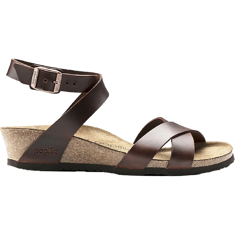 Sandals for summer vibes-Women's Birkenstock Lola Cognac Leather