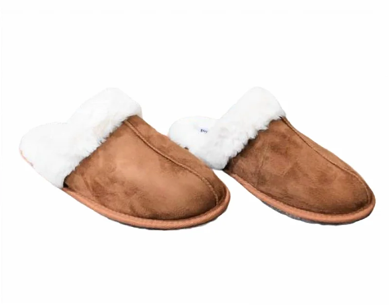 Slippers for little ones-Women's Didi Slippers In Tan