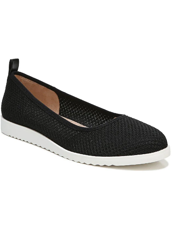 Flats with city skylines-Ziggy Womens Slip On Ballet Flats