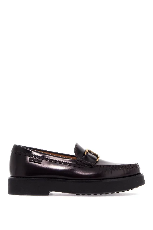 Loafers with fun vibe-Tod's T Timeless Leather Loafers