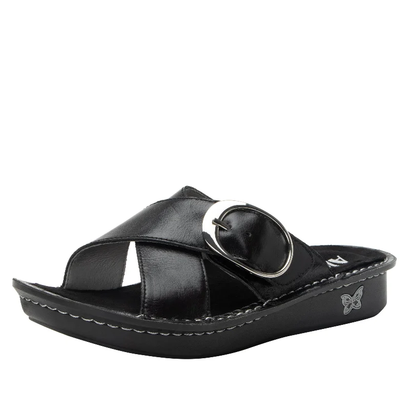 Sandals with lightweight finish-Vanya Noir Sandal