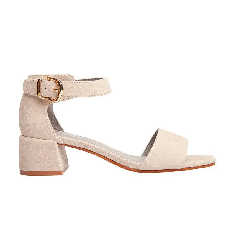 Sandals for daily use-Regarde Le Ciel Yeremi 03 Ladies Sahara Leather Buckle Fastening Sandals