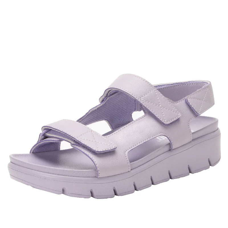 Sandals with colorful finish-Henlee Lilac Sandal