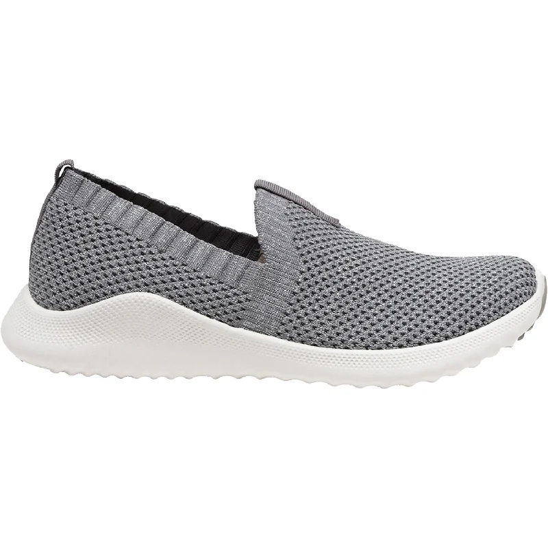 athletic shoes with fabric resilienceWomen's Aetrex Angie Grey Knit Fabric