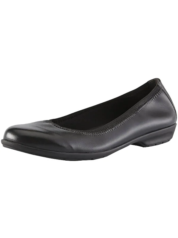 Flats in Lviv-Foley Womens Leather Slip On Ballet Flats