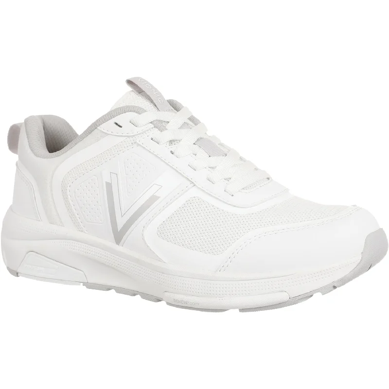 athletic shoes with firm structureWomen's Vionic Walk Strider White Mesh