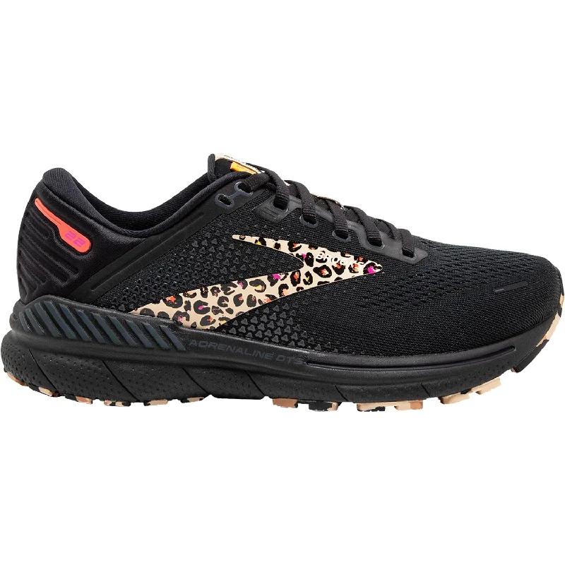 athletic shoes orthopedic supportWomen's Brooks Adrenaline GTS 22 Black/Ebony/Citrus Mesh