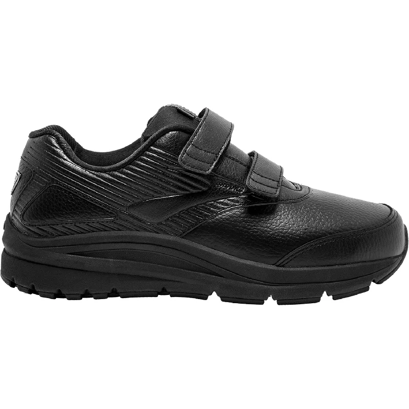 athletic shoes with upper strengthWomen's Brooks Addiction Walker V-Strap Black Leather