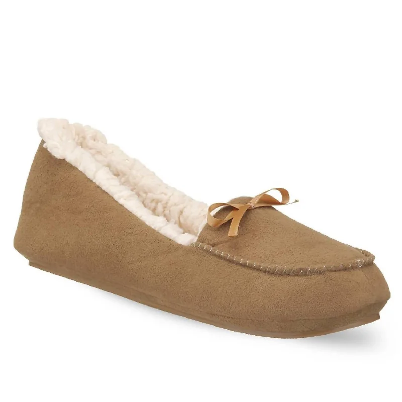 Slippers for indoor warmth-Women's Comfy Slippers In Chestnut