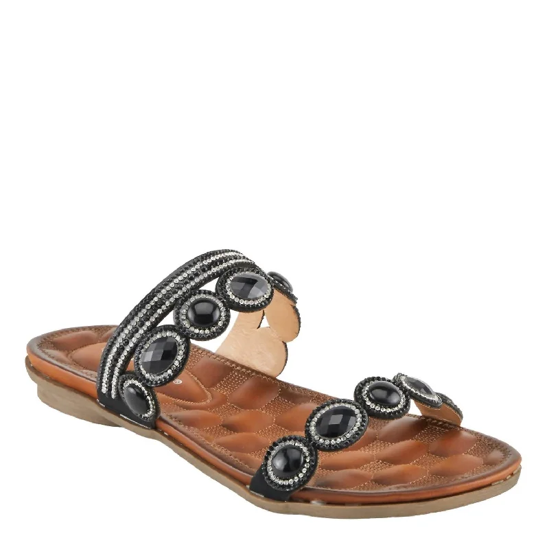 Sandals with padded straps-Women's Gooden Sandals In Black