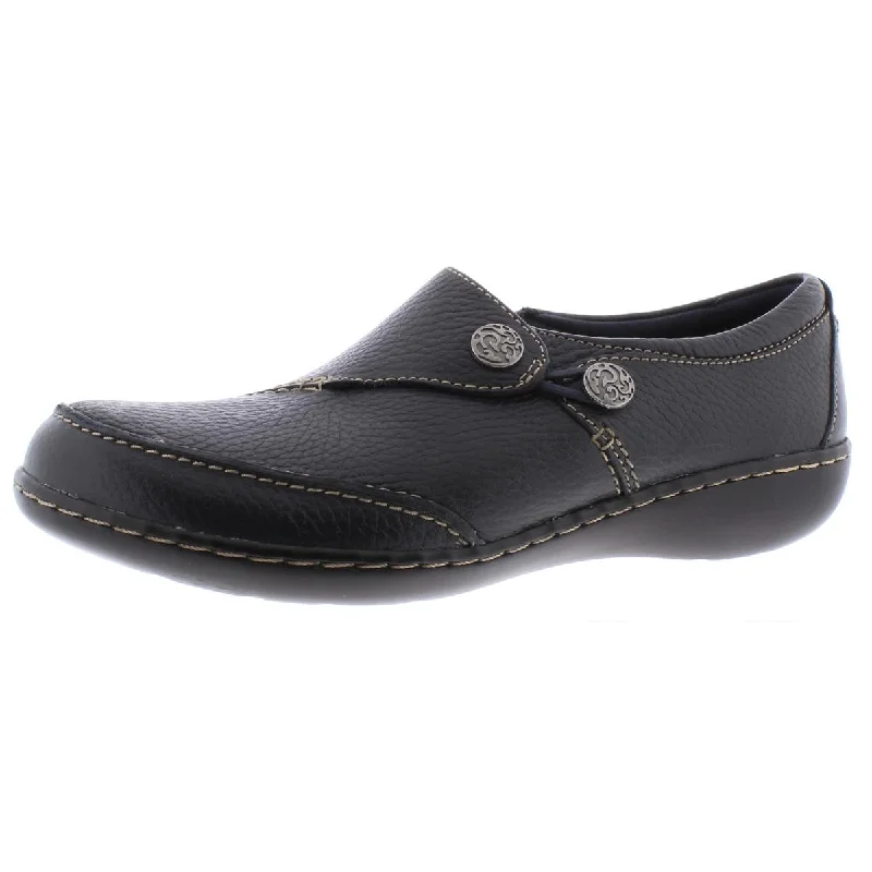 Loafers for daily sole-Ashland Lane Q Womens Leather Comfort Loafers