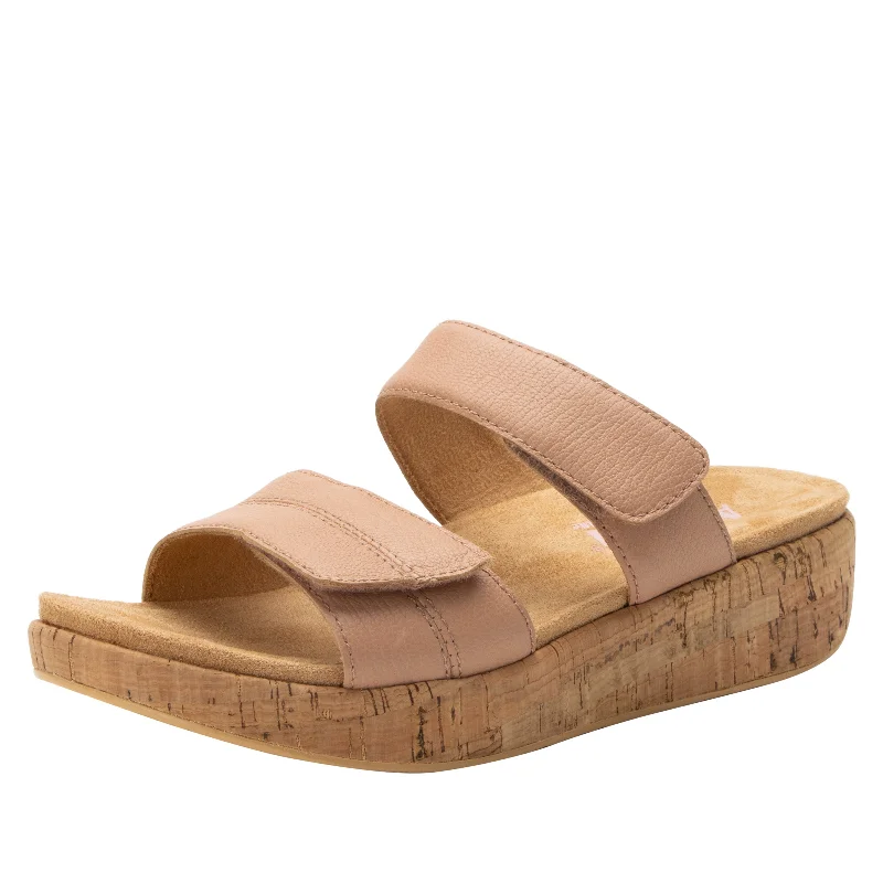 Sandals for travel-Mena Mauve Mist Sandal