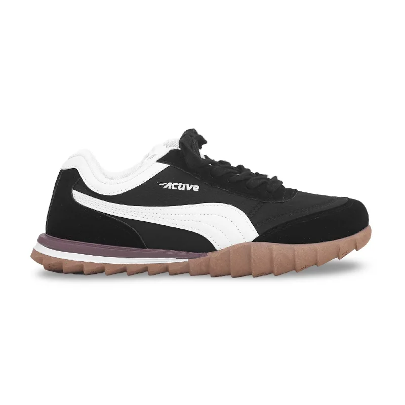 athletic shoes for zero dropBlack Lace-Up Trainers AT7244