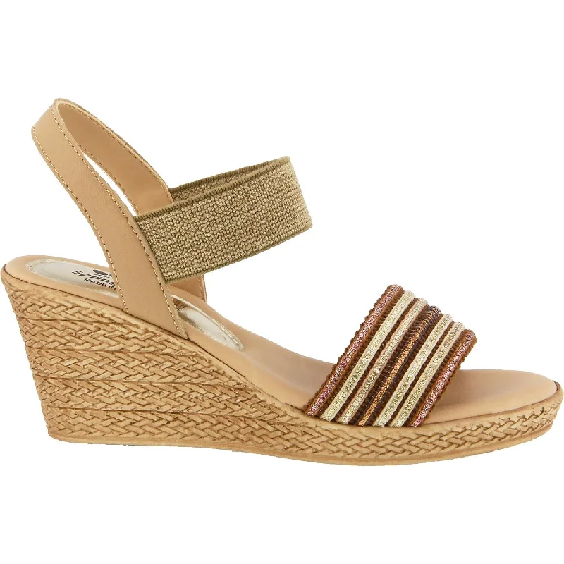 Sandals for vacation vibes-Women's Spring Step Rahma Beige Leather