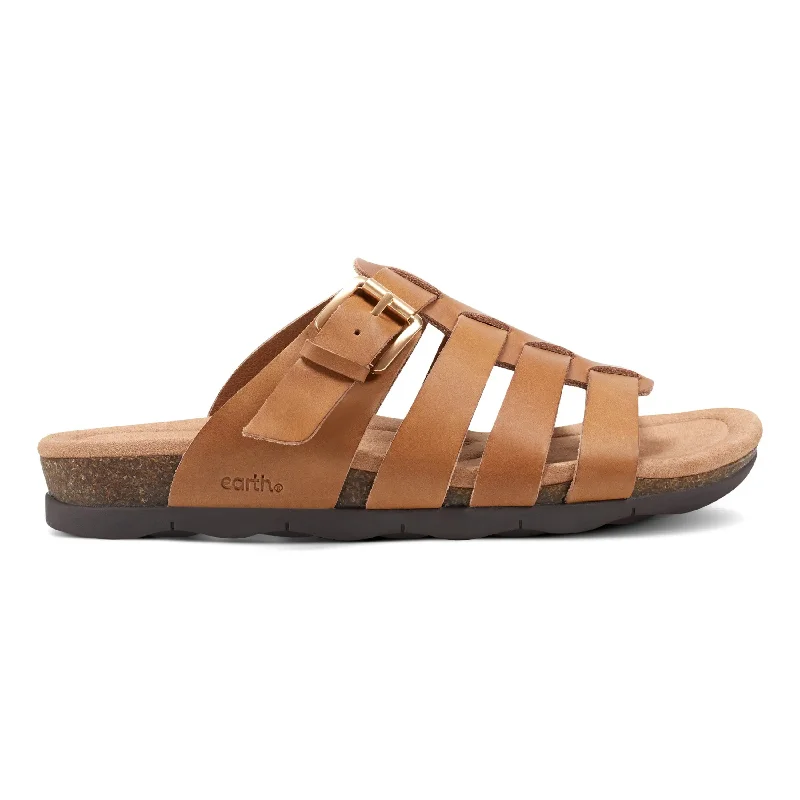 Sandals with soft finish-Eresa Casual Fisherman Slip-On Sandals