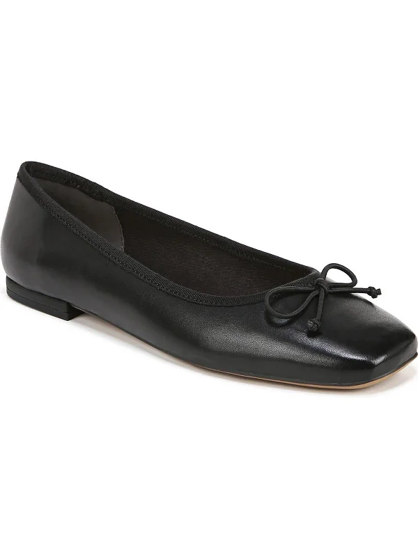 Flats in Honolulu-Abigail Womens Leather Ballet Flats