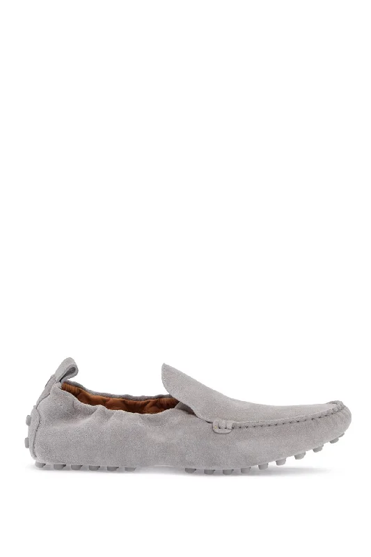 Loafers for modern look-Tod's Light Gray Calfskin Women's Loafers