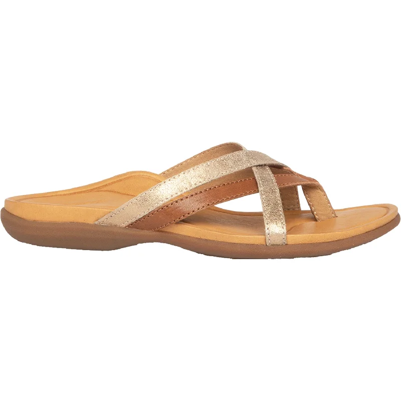 Sandals for casual vibes-Women's Aetrex Kala Brown Leather