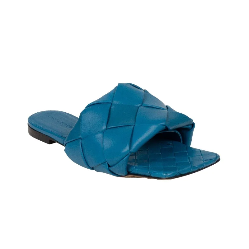 Sandals for summer comfort-Vintage Blue BV Lido Flat Sandals