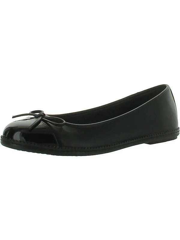 Flats in Sacramento-Womens Leather Slip On Ballet Flats