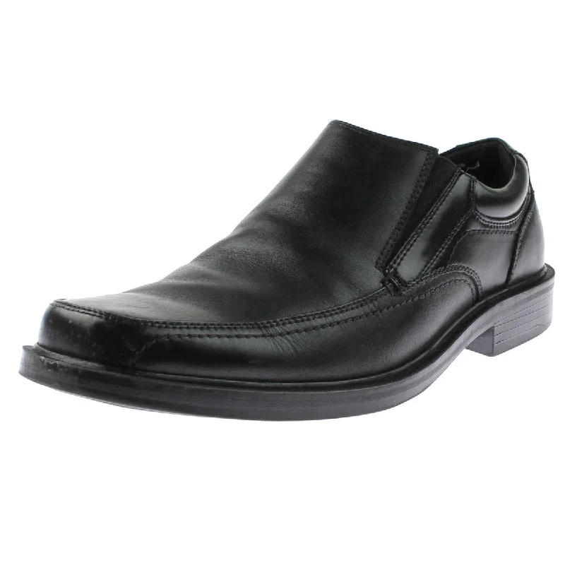 Loafers for lawyers-Edson  Mens Leather Slip On Loafers