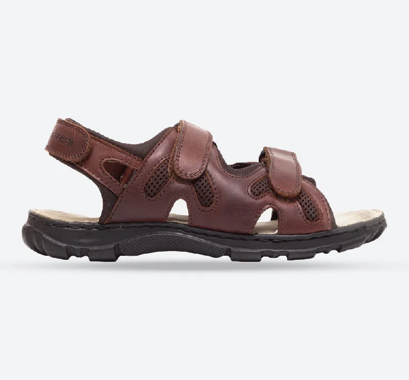 Sandals with colorful vibes-Mens Wide Fit Sandals Ashley Sandals by Tredd Well