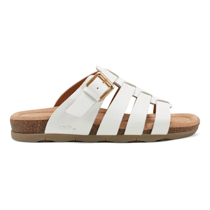 Sandals for everyday looks-Eresa Casual Fisherman Slip-On Sandals