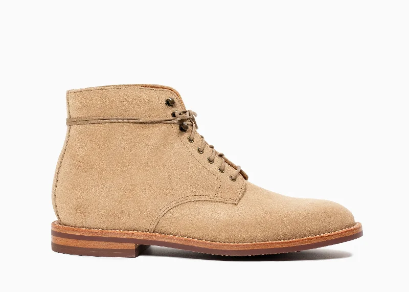 Edward Boot Tan Suede