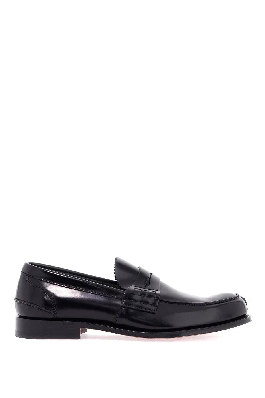 Loafers for simple wear-Church's Pembrey Glossy Leather Loafers