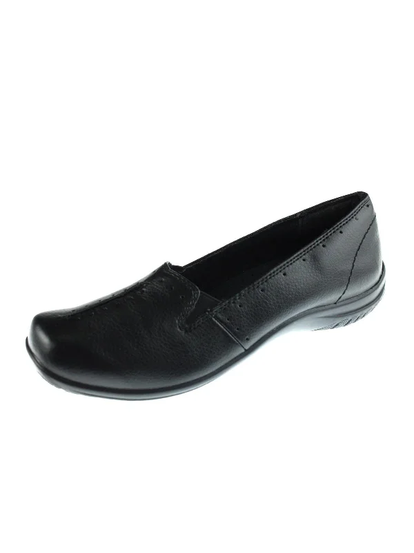 Loafers with classic look-Purpose Womens Faux Leather Square Toe Loafers