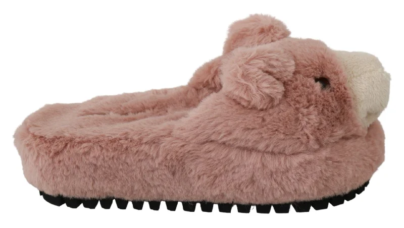 Slippers for older comfort-Dolce & Gabbana Chic  Bear House Slippers by Women's D&G