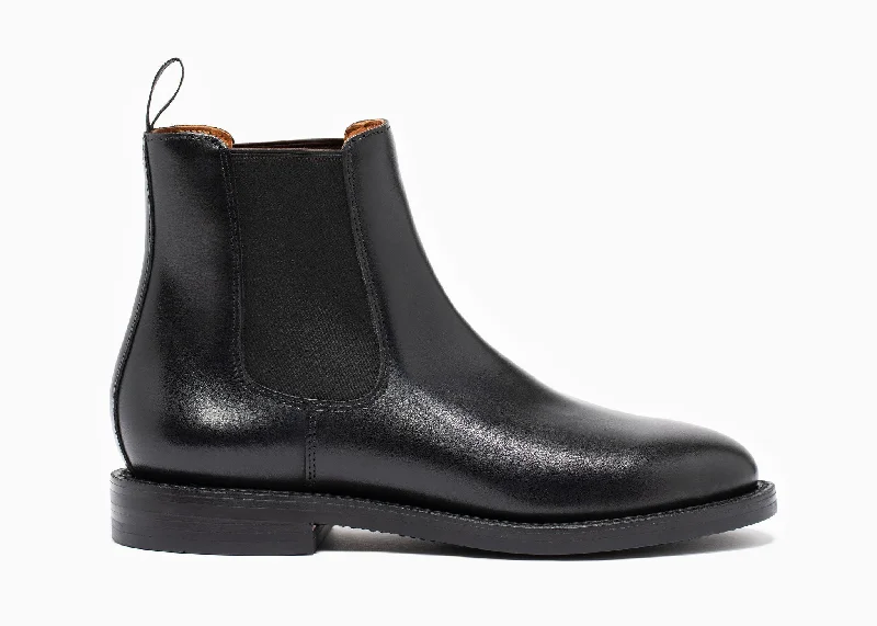 Josephine Chelsea Boot Black Calf