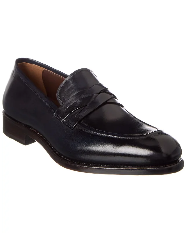 Loafers for laid-back sole-Ferragamo Leather Loafer