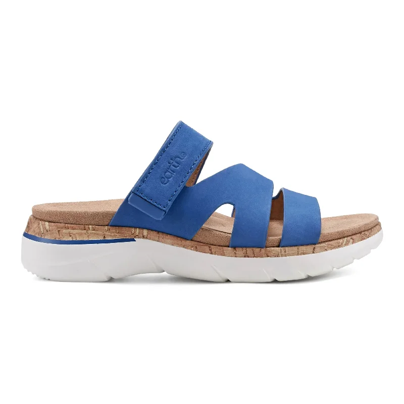 Sandals for long walks-Ralli Casual Strappy Slip-On Sandals