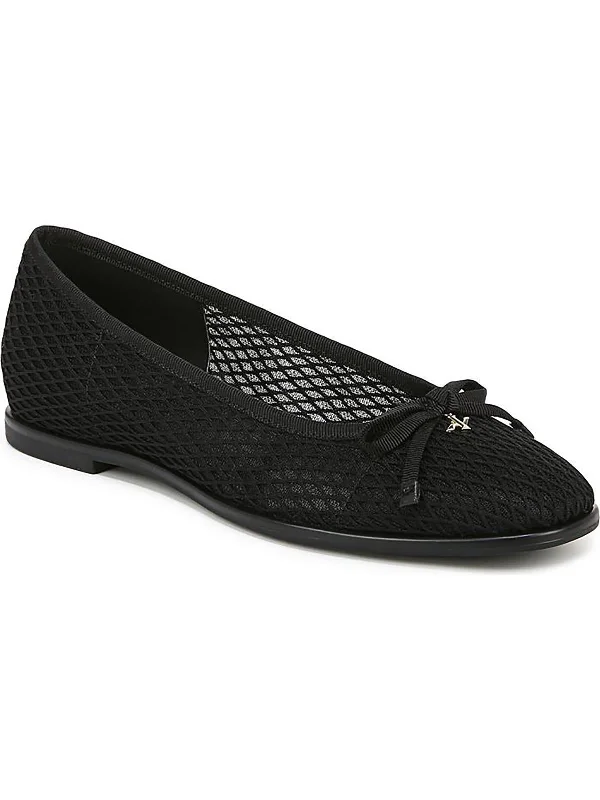 Flats with updated interiors-Essential 2 Womens Slip On Round Toe Ballet Flats