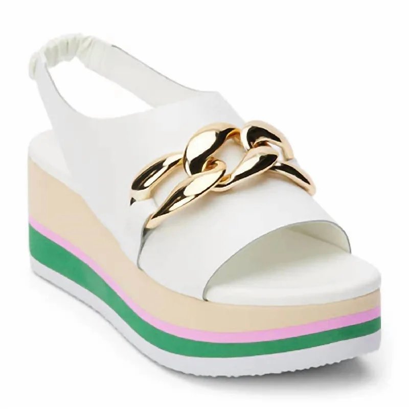 Sandals for walking days-Women's Natalia Sandals In White