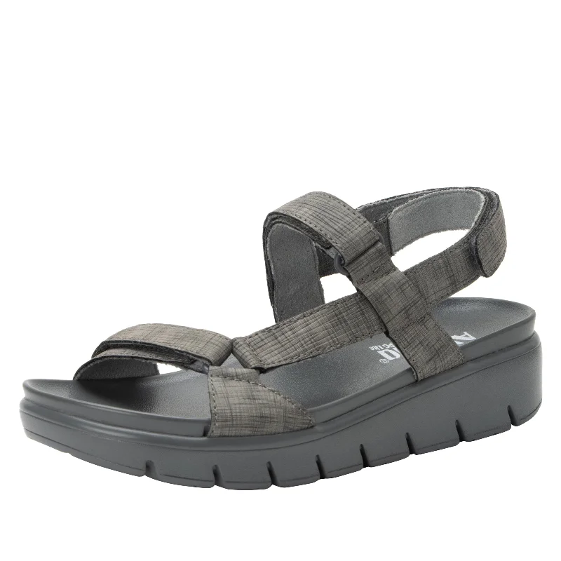 Sandals with soft days-Henna Steel Sandal