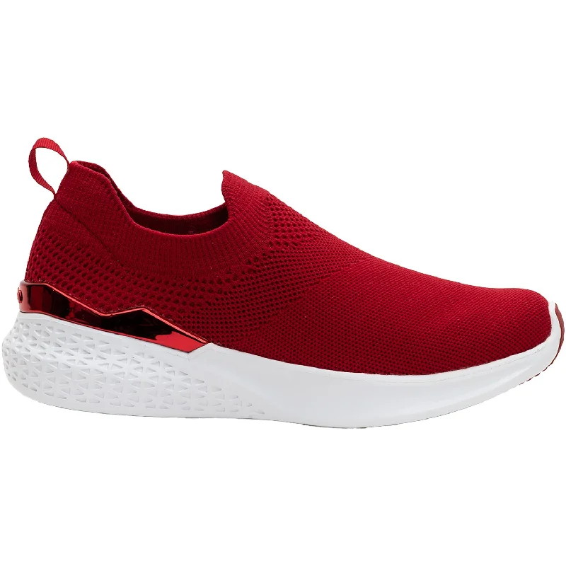 athletic shoes with touch controlsWomen's Ara Medina Red Wovenstretch