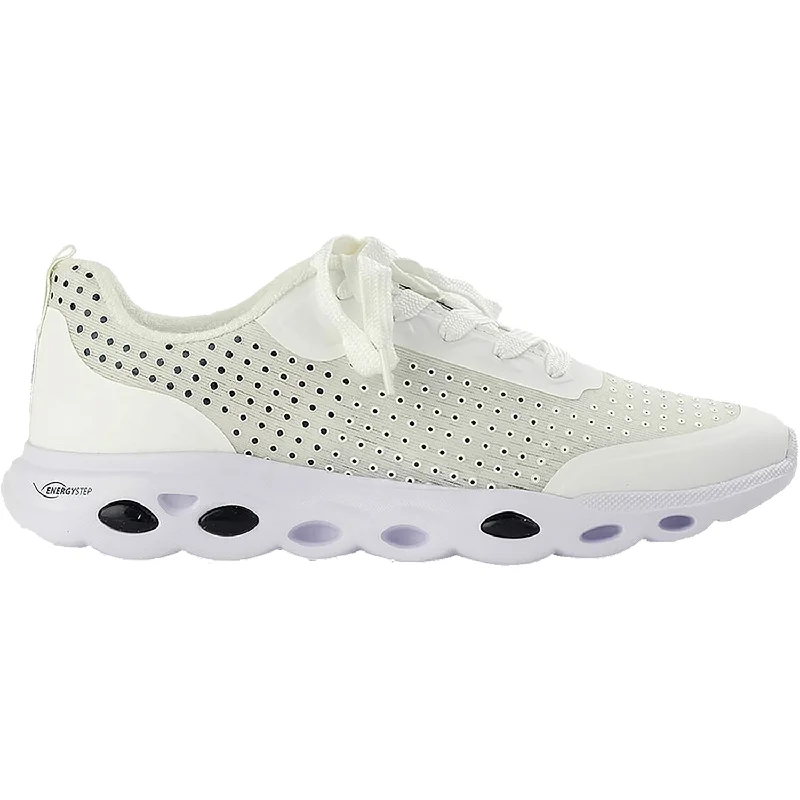 athletic shoes with trainer picksWomen's Ara Montclair White Fabric