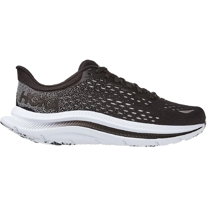 athletic shoes with arch reliefWomen's Hoka One One Kawana Black/White Mesh