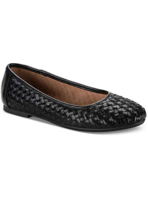 Flats with natural ventilation-ARIINN Womens Comfort Insole Manmade Ballet Flats