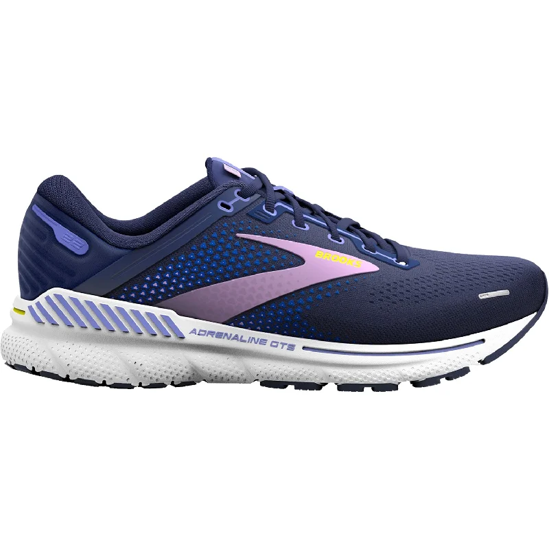 athletic shoes with gym bag essentialWomen's Brooks Adrenaline GTS 22 Peacoat/Blue Iris/Rhapsody Mesh