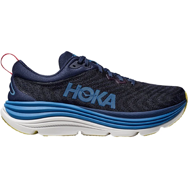 athletic shoes for gymMen's Hoka Gaviota 5 BellWether Blue/Evening Sky Mesh